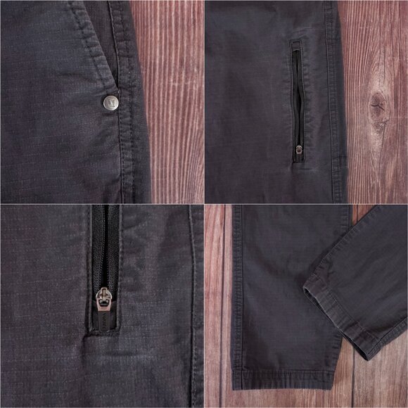 *READ* Vuori Womens Medium Ripstop Pants Gray VW401 - Picture 4 of 12